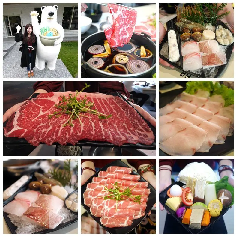 【新竹美食】竹北北極熊涮涮鍋，熊量套餐肉片超多CP值高，來店必吃霜降牛肉、手打花枝漿。(親子友好餐廳.麻辣火鍋.泡菜火鍋.冰淇淋吃到飽)