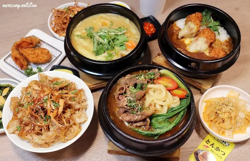 台中隱藏版好吃咖哩飯，口力口里迷人燒飯，獨創釜鍋咖哩料理，還有湯烏龍麵、平價丼飯