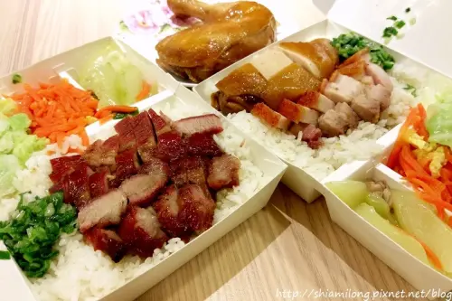 【台南】南區 ★ 杰港式燒臘 - 隱身南區黃昏市場旁，每天大排長龍的燒臘便當店