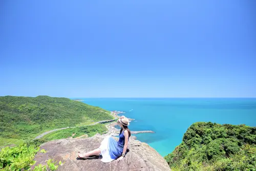 台北景點 X 春暖花開基隆小旅行 X 老鷹岩與大武崙海灘