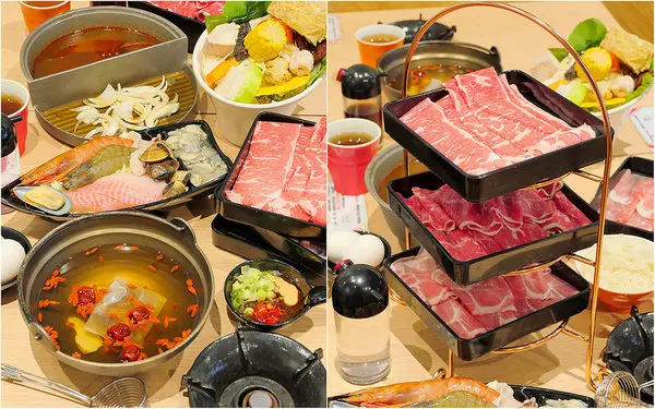 大樂鍋精緻鍋物：肉多多鍋喜燒一鍋兩吃再加三份肉盤大滿足！打卡再送豬肉盤好划算！燒酒海陸鍋一次7種海鮮加肉品豐盛推薦！        
      