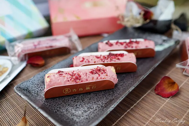台中伴手禮推薦│青鳥旅行，全台獨家創意人氣蛋捲，浪漫Ruby巧克力蛋捲、花生粒粒甜心蛋捲。宅配美食、蛋捲禮盒、年節禮盒