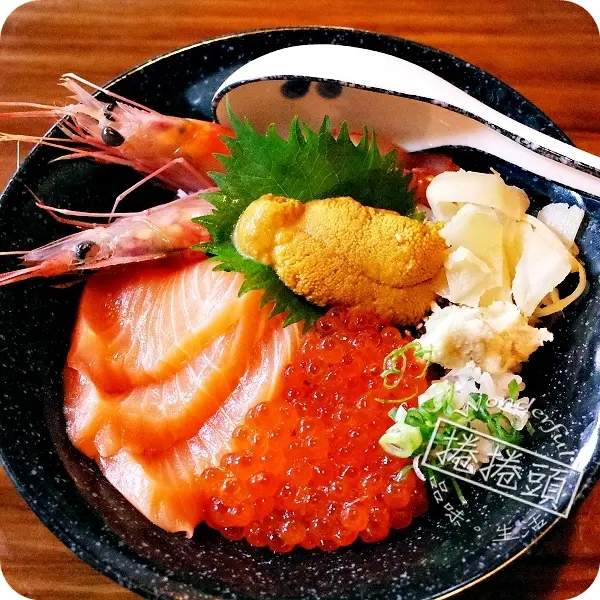 【宜蘭美食 】傳說中的北海四色丼～Haoすし 壽司新店開張湊熱鬧!!