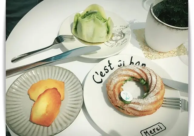 法式抹茶甜點，踏青去♪-「抹森甜室LaMaisonduMidori」