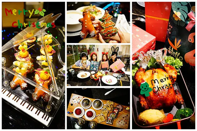 台中美食~PWF 琴。森林主題餐廳 閨蜜聖誕交換禮物趴四人分享餐 最歡樂最有聖誕氣氛的聖誕套餐 12/11開始開賣!!