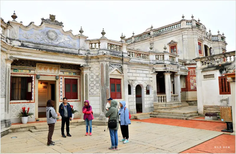 【金門‧金城鎮】水頭聚落得月樓 黃輝煌洋樓‧中西合併的洋樓當代時期的建築設計 猜猜書法家寫的啥字