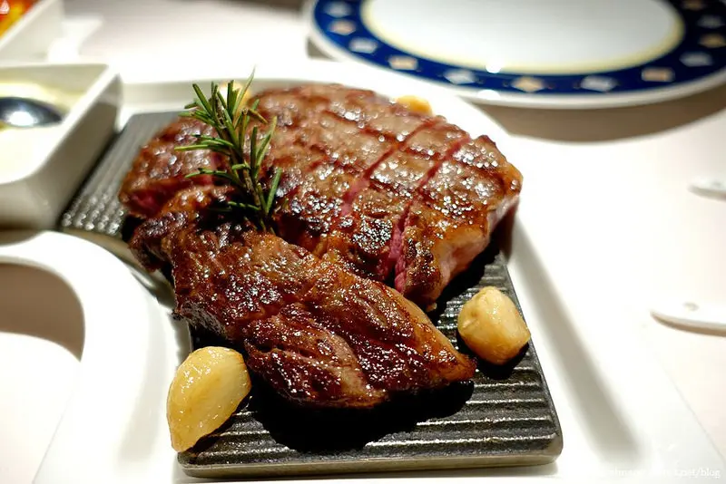 結婚週年餐廳推薦｜歐華酒店地中海牛排館｜極黑神戶肋眼牛排超威!狂勝國賓A Cut及牛排教父