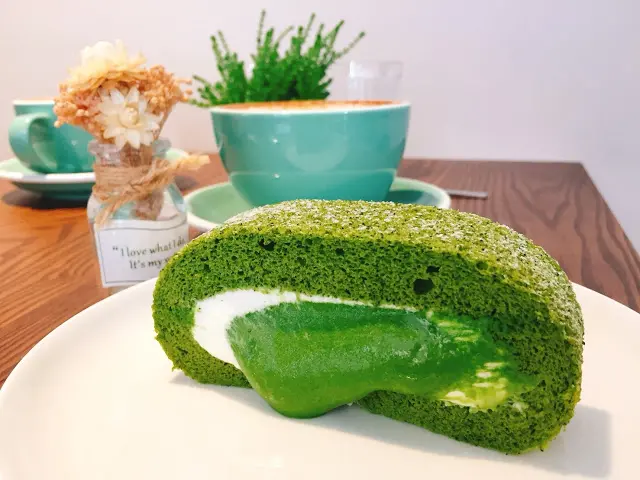 『桃園。中壢』綠沐恬拾 Café & Pâtisserie。抹茶控必來 