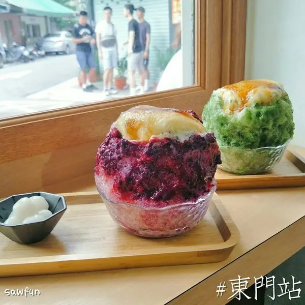 遇fun胃_金雞母 Jingimoo||台北美食||東門站冰品||這個夏天你必須擁有 食尚玩家推薦 天天排隊   台北最夯日系文青刨冰店