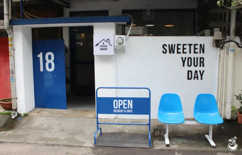 台中北區美食︳有點甜cafe A Littlesweet　IG爆紅的網美聚集地 - 金大佛的奪門而出家網誌