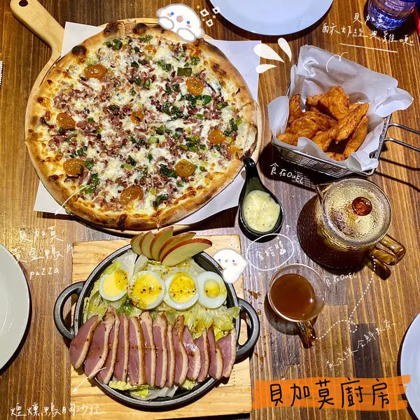 【宜蘭/頭城】三年後的二訪~跟著小編點就對了/黃金鴨片pizza&貝加莫經典炸雞~貝加莫廚房bergamo-pizza