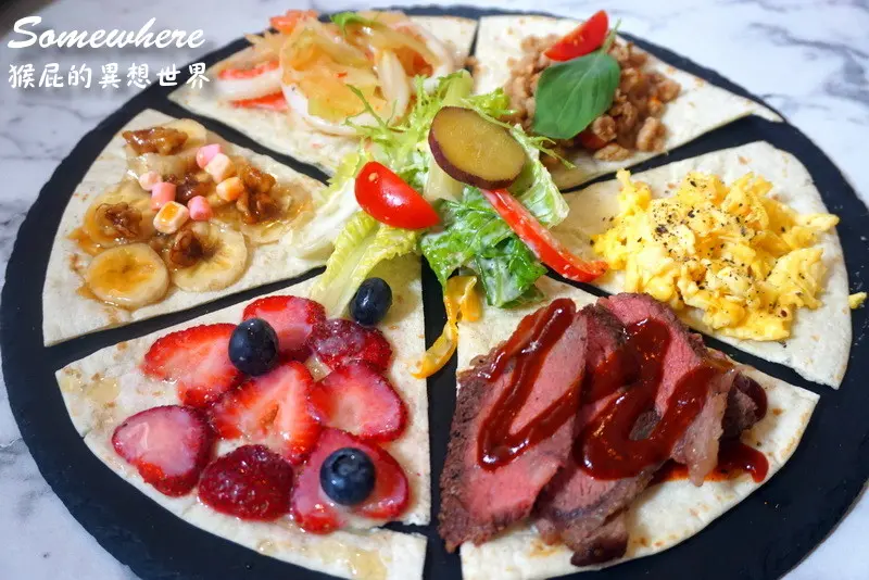 【台中美食】台中火車站IG打卡餐廳Somewhere某處！隱藏版披薩店！內有球池！台中後火車站巷弄美食、台中火車站美食、台中火車站餐廳！(內有某處菜單) @猴屁的異想世界