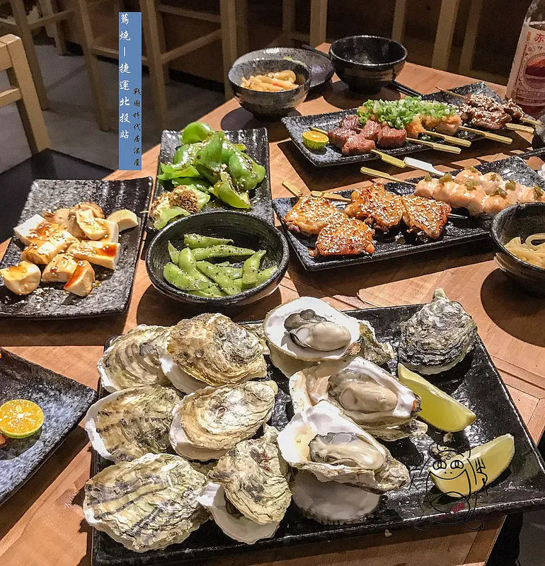 【吃】蔦燒 ‧ 台北北投 ‧ 捷運北投站 ‧ 日式居酒屋 ‧ 日本戰國時代主題居酒屋，一起來討取肉串吧！ 20170706