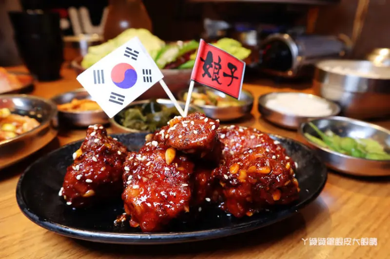 當日壽星免費贈送超浮誇燒肉蛋糕！新竹韓式燒肉推薦娘子韓食！專人代烤又有氣氛 - ㄚ綾綾單眼皮大眼睛