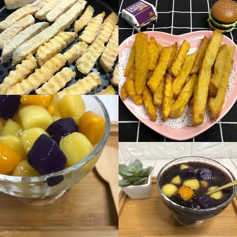 【地瓜控】薯條推薦不能錯過，瓜瓜園脆皮地瓜薯條、脆波浪地瓜薯條，點心必備九份蕃藷圓，全聯販售、冷凍宅配