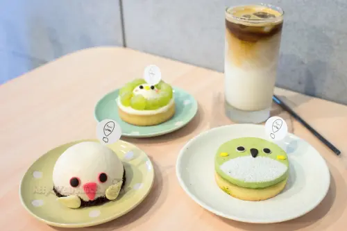 《Tori coffee 鳥兒咖啡》可愛的甜點 - 卡琳。摸魚兒趣