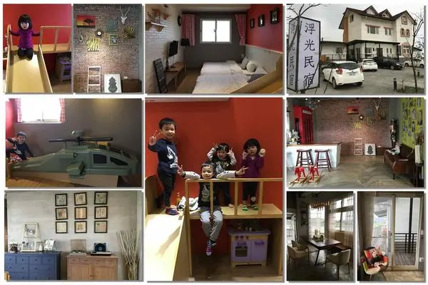 【宜蘭住一晚】「礁溪．旅行筆記~浮光民宿(田野間/鄉村風/質感風/住宿推薦/親子友善/喜拉朵早餐/親子腳踏車)」