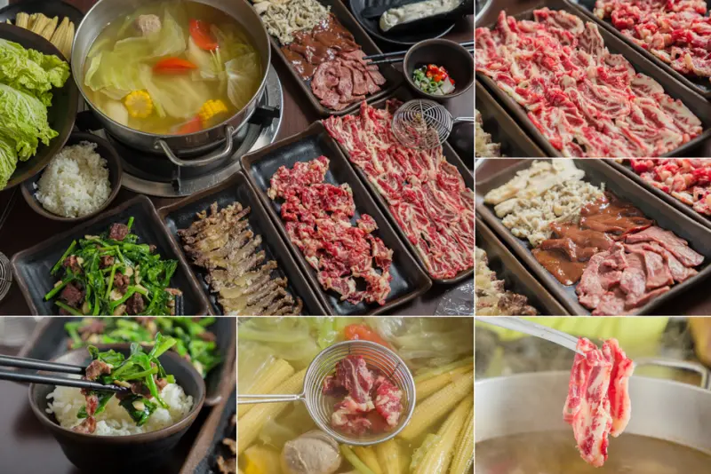 高雄美食 - 牛爽涮牛肉火鍋專賣店 x 台南牛肉的三種吃法