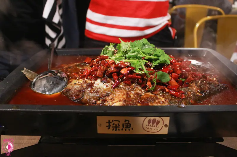 台中公益路美食｜新開幕! 大陸必吃的「探魚」台中也有啦~道地四川烤魚的香辣滋味@台中南屯區
