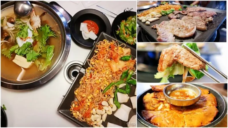 板橋必吃韓式料理｜八色烤肉板橋店｜新北耶誕城必訪韓國烤肉店