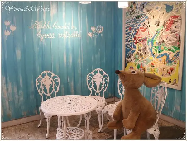 [台北大安]與Moomin度過下午。三溫糖鮮奶茶~Moomin Cafe 嚕嚕米主題餐廳
