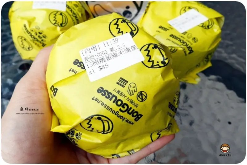 【台中.西屯】Bon Gousse 碰咕食米漢堡台灣1號店(逢甲店)。跟著韓國歐巴的腳步，不飛韓國就能吃到道地韓國900多家分店最大品牌米漢堡