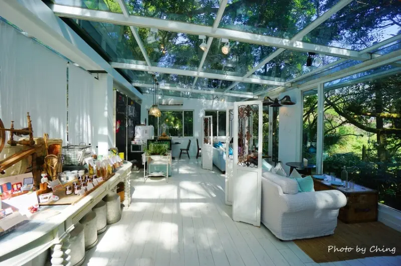 【台北‧士林區】好樣秘境VVG Hideaway-陽明山上夢幻白色玻璃屋超好拍