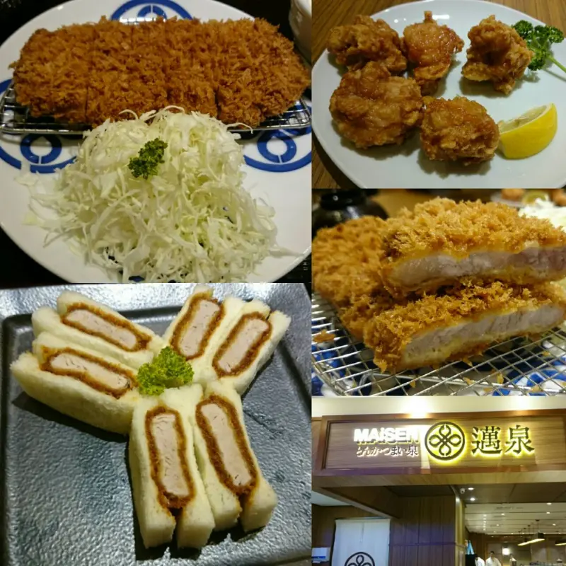 高雄漢神巨蛋~MAiSEN邁泉豬排~日本最暢銷的三明治~超嫩的豬肉~堅守三味一體的美味~              