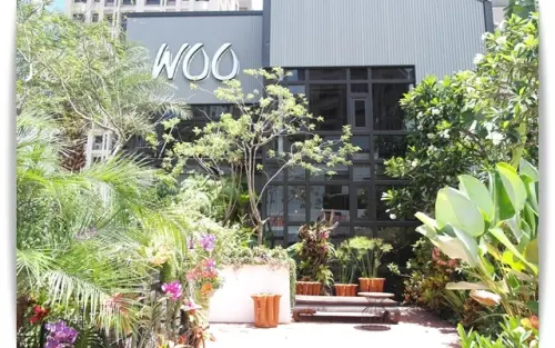 美到不像話，聞著花香大吃泰國菜!! - 「WOO Taiwan」