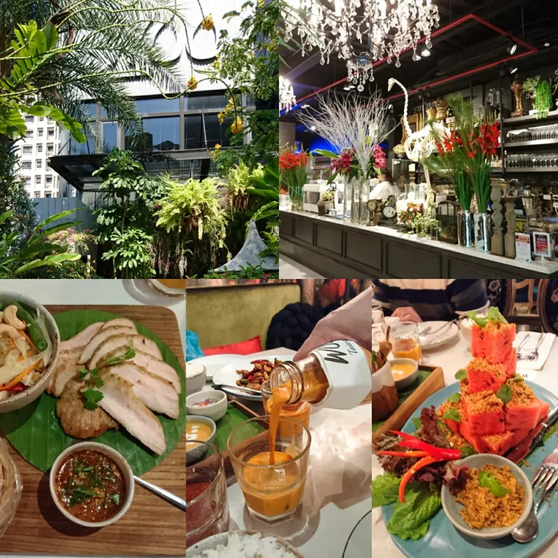 高雄~WOO Taiwan 泰式料理~泰國清邁道地美食~華麗森林系餐廳~聚餐約會的好地點~              