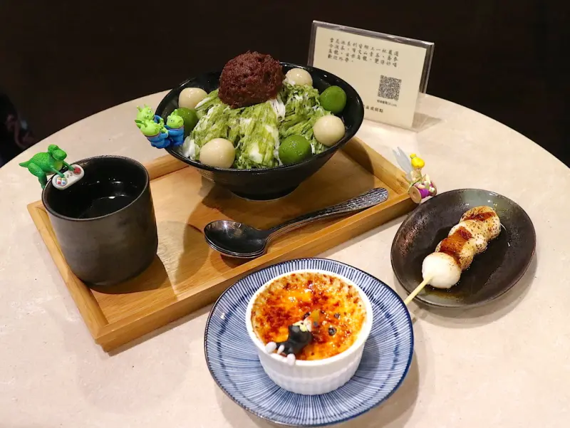 （台南。中西區）幸の町 雪花冰專門店：日式雪花冰，盛夏的清涼。還有很日風的手工烤團子。