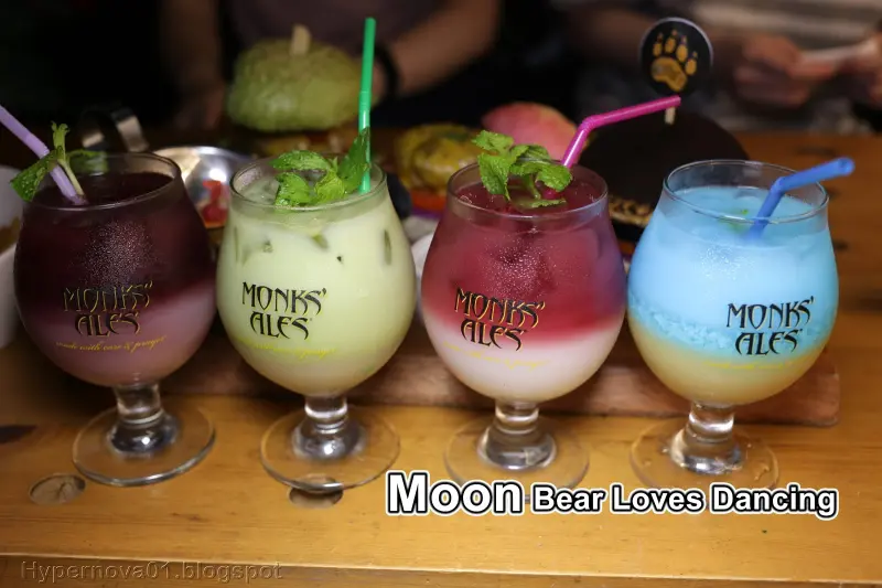 黑熊愛跳舞 Moon Bear Loves Dancing 【台北四大天王漢堡】水果起士瀑布漢堡+髒髒漢堡