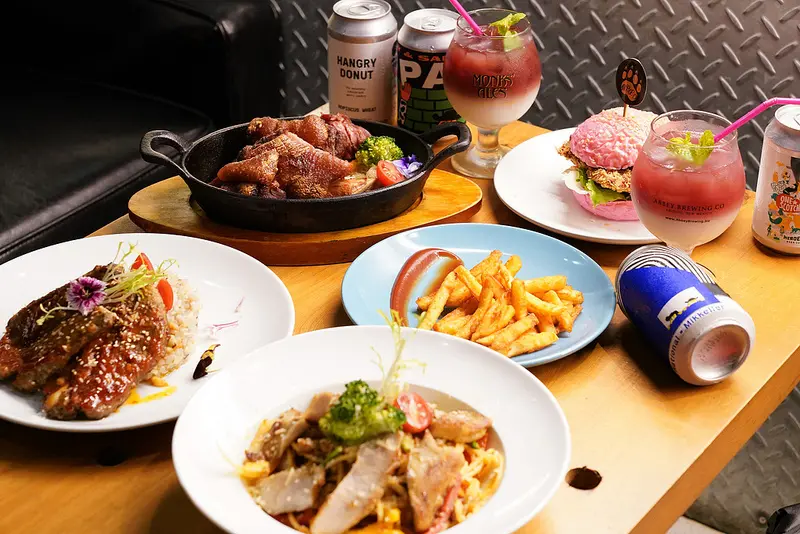 【台北美食】黑熊愛跳舞｜六張犁｜大安區｜粉紅豬古力漢堡｜