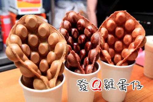 [台北萬華]香港必吃雞蛋仔，西門町新散步美食～發Q雞蛋仔
