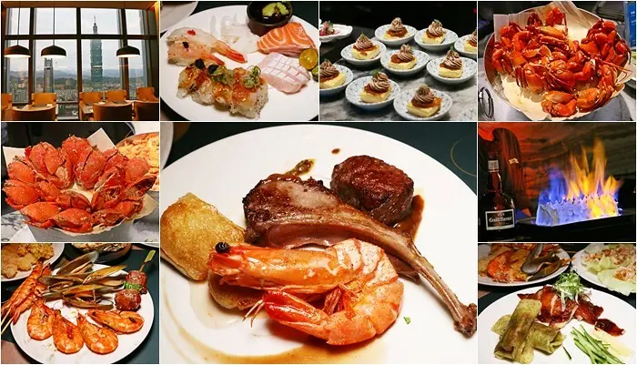 饗饗INPARADISE吃到飽自助餐廳｜2021菜色、訂位攻略、生魚片及鐵板料理超厲害(捷運市政府站)