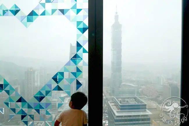 46樓 台北最高buffet【饗饗INPARADISE】微風信義景觀餐廳，高空101美景盡收眼底！