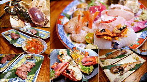 台北無菜單日本料理推薦｜微風建一食堂2018料理。超豪華海鮮生魚片盤