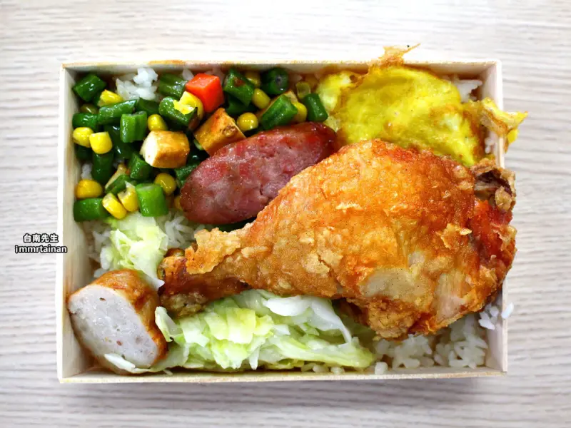 台南雞腿便當／34年老店／限量供應晚來吃不到／在地人的廚房／台南人從小吃到大－「小師傅池上米食」