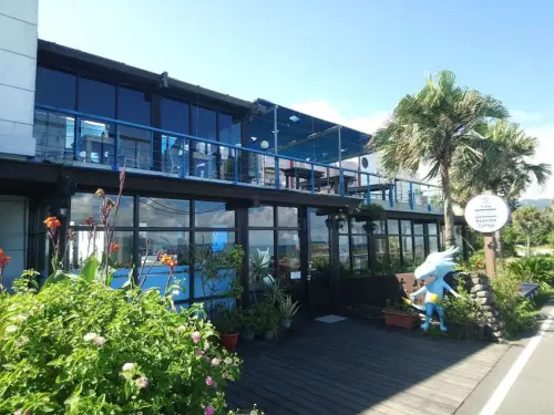 【宜蘭頭城-灆咖啡Seaview Coffee】遠眺龜山島絕美海景.寵物友善餐廳