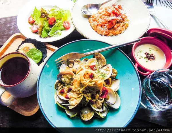 新竹米樂Mile米慢活義式餐廳 安靜巷弄裡品嚐生活的慢活及無國界料理 燉飯 義大利麵 手作甜點 飲料 下午茶(附菜單)~