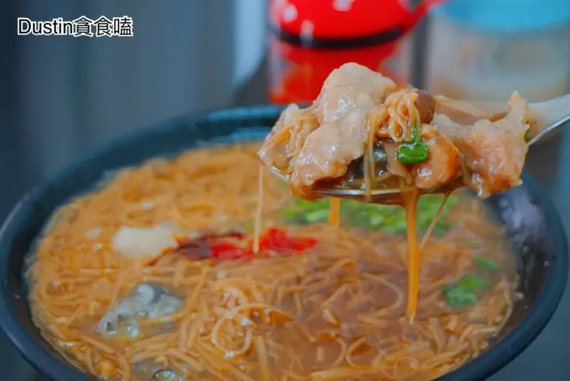 樂業麵線__大碗超滿意！滿足系美味｜樂業街黃昏市場 / 六張犁美食推薦 【六張犁 · 麟光】