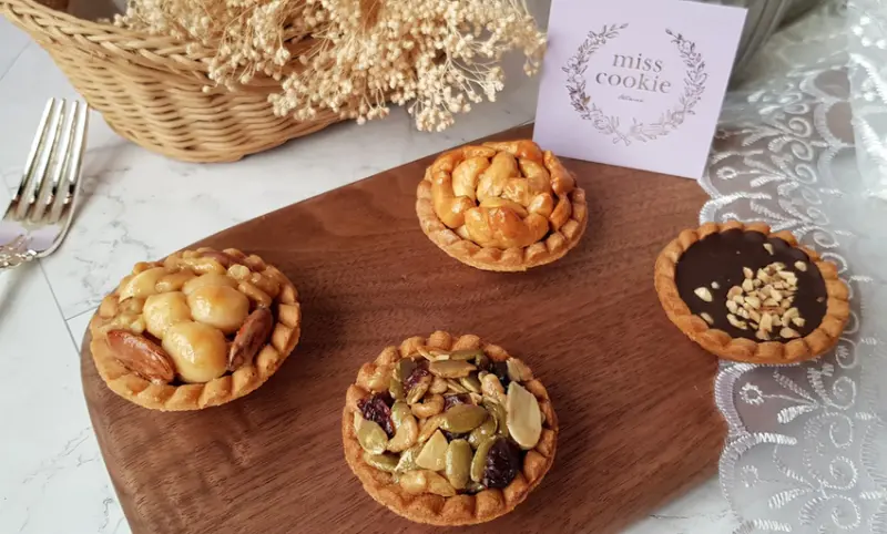 ((抽獎預告))高雄鳳山 米思酷奇手工烘焙 Miss Cookie Taiwan 綜合豆塔 裡子面子兼具 送禮好選擇!!!