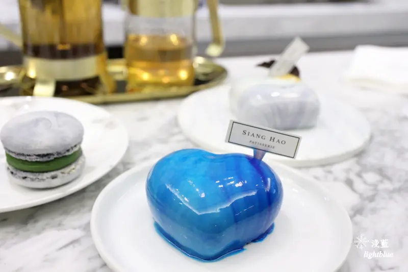 台中美食：淺藍 × SIANG HAO Patisserie～IG爆紅大理石鏡面蛋糕