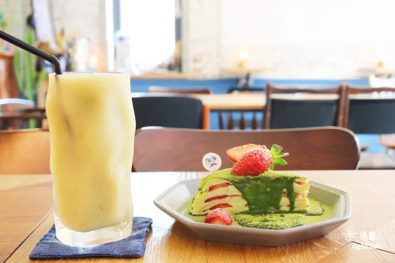 [ 善導寺站．長安東路美食 ] 淺藍 × 呷滴 Jia Dee～二訪依舊滿櫃子甜點，依舊有溫度的服務