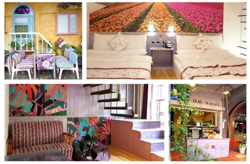 台北住宿 D.g.HOTEL 南法鄉村風格 細膩優雅 讓人拍不停