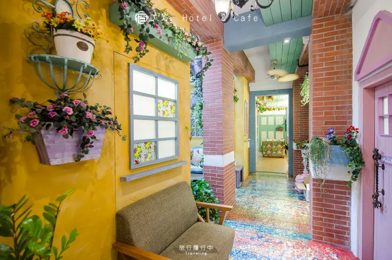 【台北住宿推薦】D.G. Hotel & Cafe，隱身在大稻埕中的南法鄉村童話故事小屋