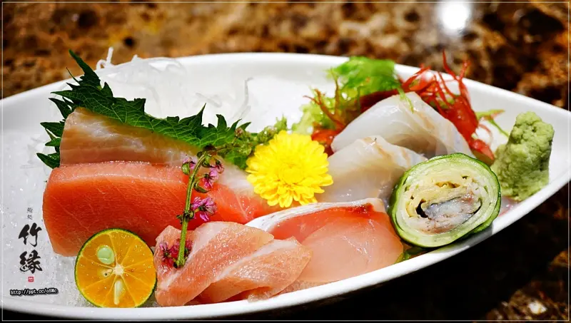 【竹緣高級日本料理】無菜單料理～中山林森北路／日本料理，ＣＰ值極高，食材新鮮，餐點道道都驚豔，生魚片／握壽司／茶碗蒸／烤魚／玉子燒