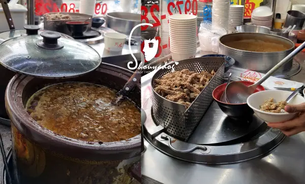 【小吃】台灣古早味美食 阿木師現做赤肉焿X滷肉飯  in新北樹林              