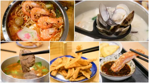 【高雄鍋燒意麵】鍋呆子鍋燒專賣 鮮蝦蛤蜊多到嫑嫑的 流汗也要吃