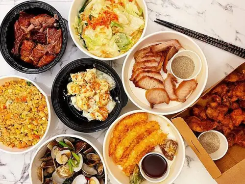 外帶美食開箱│饗食天堂：饗帶走EATOGO超人氣海陸料理自由配-防疫超值免運組合5道菜只要699元│外帶自取滿千 整單85折優惠